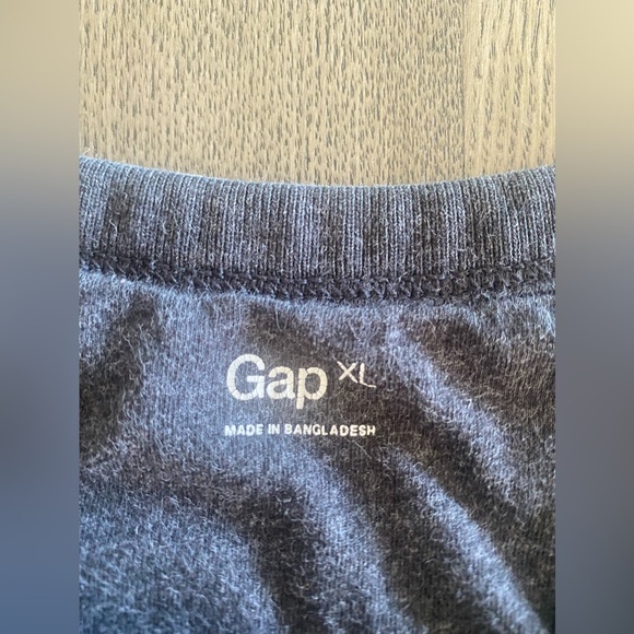 Men’s GAP thermal crew neck pullover shirt/sweater - Picture 4 of 6